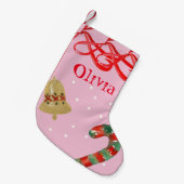 Kinder Wonderland Kerstaking op kerst Kleine Kerstsok (Voorkant (Hangend))