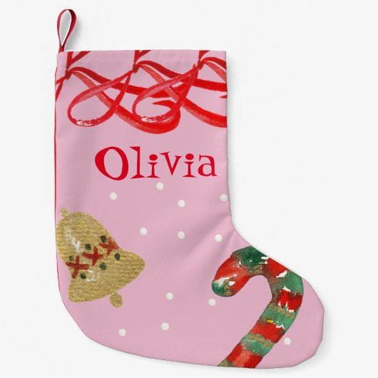 Kinder Wonderland Kerstaking op kerst Kleine Kerstsok (Voorkant)