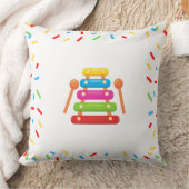 Kinder xylofoon thema vierkant kussen (Deken)