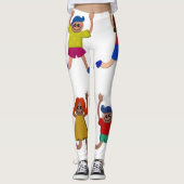 Kinder | Zazzle_Growshop. Leggings (Voorkant)