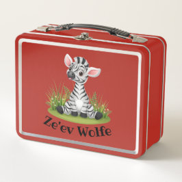 Kinder Zebra Lunchbox
