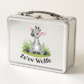 Kinder Zebra Lunchbox (Voorkant)