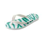 Kinder Zebra stripe Teenslippers (Schuin)