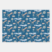 Kinder zee dierlijke gift wrap inpakpapier vel (Voorkant 2)