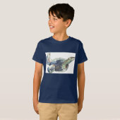 Kinder zee schildpad t-shirt (Voorkant volledig)
