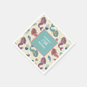 Kinder zeemeerminverjaardag servet (Hoek)