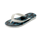 Kinder zeepaardprint Teenslippers (Schuin)