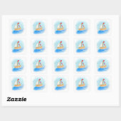 Kinder zeilboot stickers (Vel)