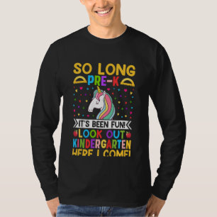 Kinder zo lang prek dat het een vette kleuterklep t-shirt