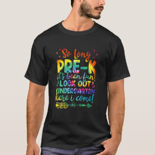 Kinder zo lange peuter kleuterschool hier kom ik p t-shirt