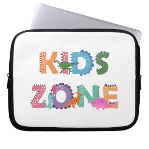 Kinder zone Dinosaurs Laptop Sleeve