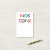 Kinder zone Dinosaurs Post-it® Notes (Op bureau)