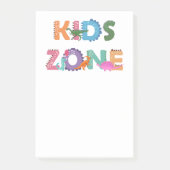 Kinder zone Dinosaurs Post-it® Notes (Voorkant)
