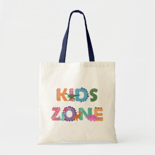 Kinder zone Dinosaurs Tote Bag