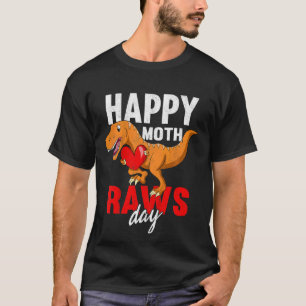 Kinder zoon voor moeder dinosaurus happy Moederdag T-shirt