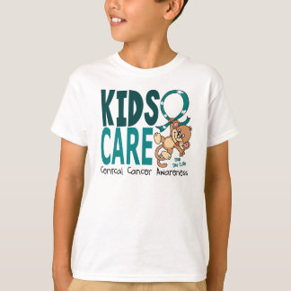 Kinder zorg 1 Cervicale kanker T-shirt