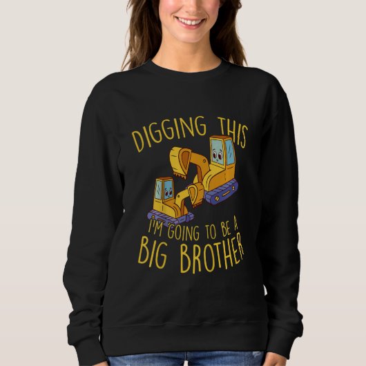 Kinder zwangerschapsuitkondiging.. ik ga een grote trui (Voorkant)