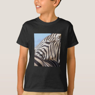 Kinder zwarte Zebra T-Shirt