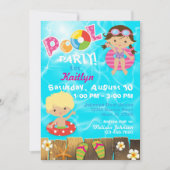 Kinder zwembad kaart (Voorkant)