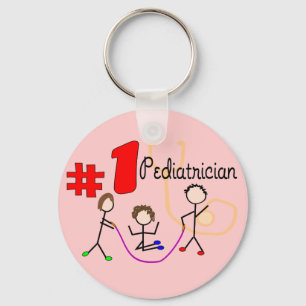 Kinderarts #1 Schattige Kinder designcadeaus Sleutelhanger
