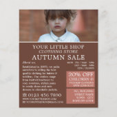 Kinderarts's Clothing Store Advert Flyer (Voorkant)