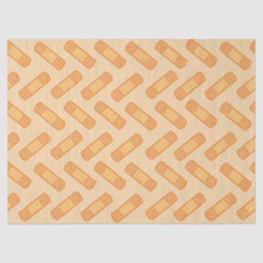 kinderbanditisepatroon inpakpapier tissuepapier (Voorkant)