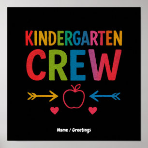 Kinderbemanning Leuke kleuterschool Terug naar sch Poster
