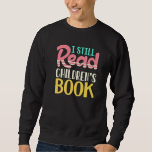 Kinderboek Citaat Boekenwurm Grappig Boek Lezen Trui