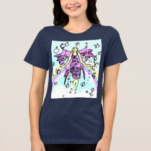 Kinderboek Elf  Tri-Blend Shirt