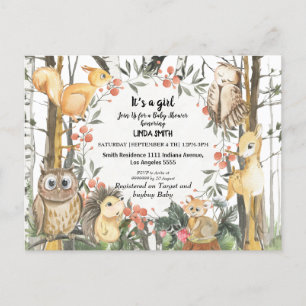 Kinderboeken over bos- en planten in briefkaart