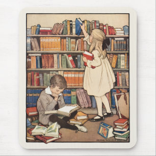 Kinderboekenweek door Jessie Willcox Smith Muismat