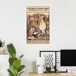 Kinderboekenweek door Jessie Willcox Smith Poster