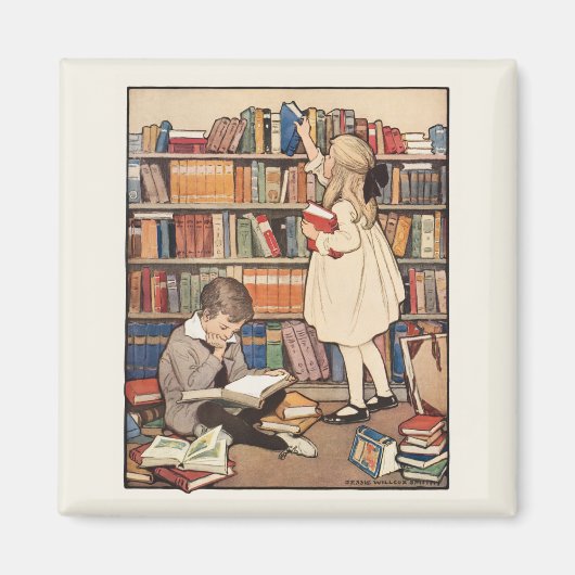 Kinderboekenweek van Jessie Willcox Smith Magneet (Voorkant)