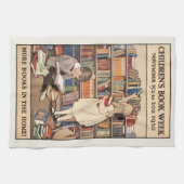 Kinderboekenweek van Jessie Willcox Smith Theedoek (Horizontaal)