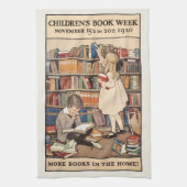 Kinderboekenweek van Jessie Willcox Smith Theedoek (Verticaal)