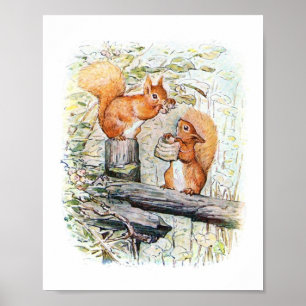 Kinderboekillustratie Poster