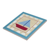 Kinderboot van Chariklia Zarris Tegeltje (Zijkant)