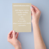 Kinderdagboekjes Flyer (Hand)