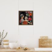 Kinderdagfeest, ballonnen en speelgoed Poster (Keuken)