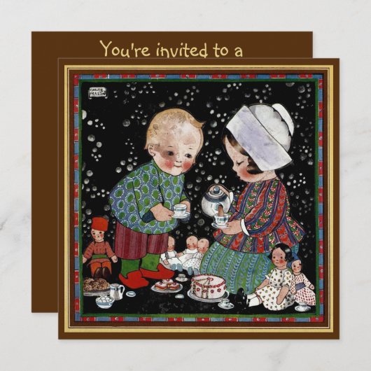  Kinderdagfeest Kaart (Voorkant / Achterkant)