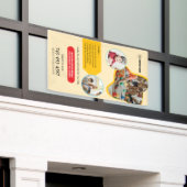 Kinderdagverblijf Aanpasbare Bewerkbare Banner (Buitenkant Gebouw)