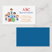 Kinderdagverblijf Babysitter Visitekaartje (Voorkant / Achterkant)