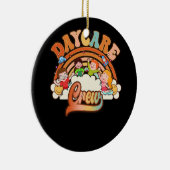 Kinderdagverblijf Crew Provider Docent Kinderopvan Keramisch Ornament (Rechts)