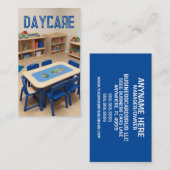 Kinderdagverblijf instellen visitekaartje (Voorkant / Achterkant)