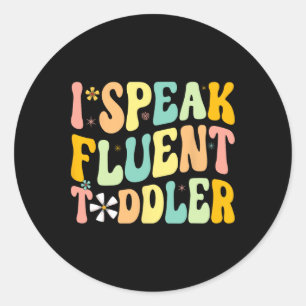 Kinderdagverblijf Leraar Gelukkig 100ste Dag van d Ronde Sticker