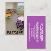 kinderdagverblijf visitekaartje (Voorkant / Achterkant)