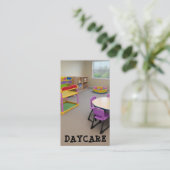 kinderdagverblijf visitekaartje (Staand voorkant)