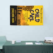 Kinderdagzorg Babyzittende zomercamp PROMO Spandoek (Beurs)