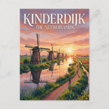 Kinderdijk Fietsroute Nederland