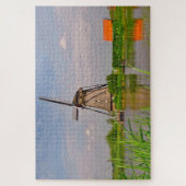Kinderdijk Historic Windmills Holland Legpuzzel (Verticaal)